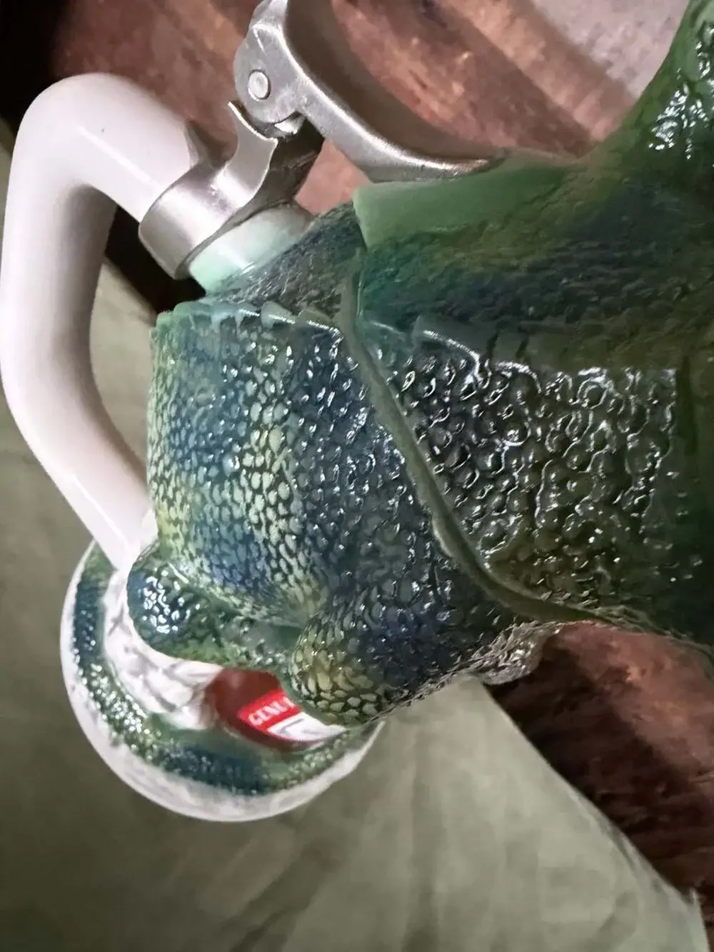Vintage 1997 Budweiser Louie The Lizard Character Beer Stein with Box